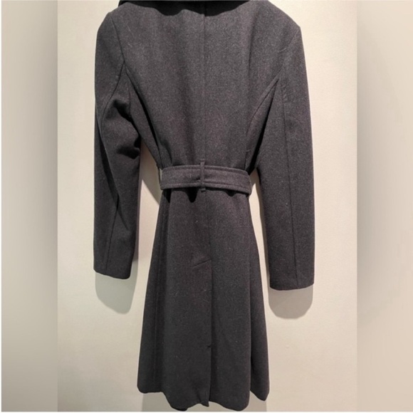 London Fog Wool coat gray size small - Picture 4 of 9